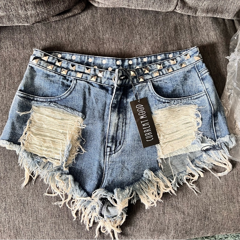 SOLD. Denim shorts